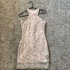 Nordstrom Rack Nude Cocktail Dress